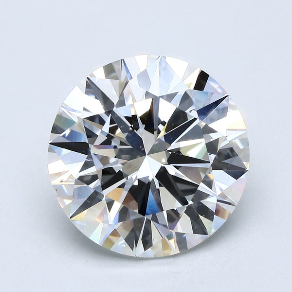 7.01ct Round Natural Diamond — F VS2, GIA Certified