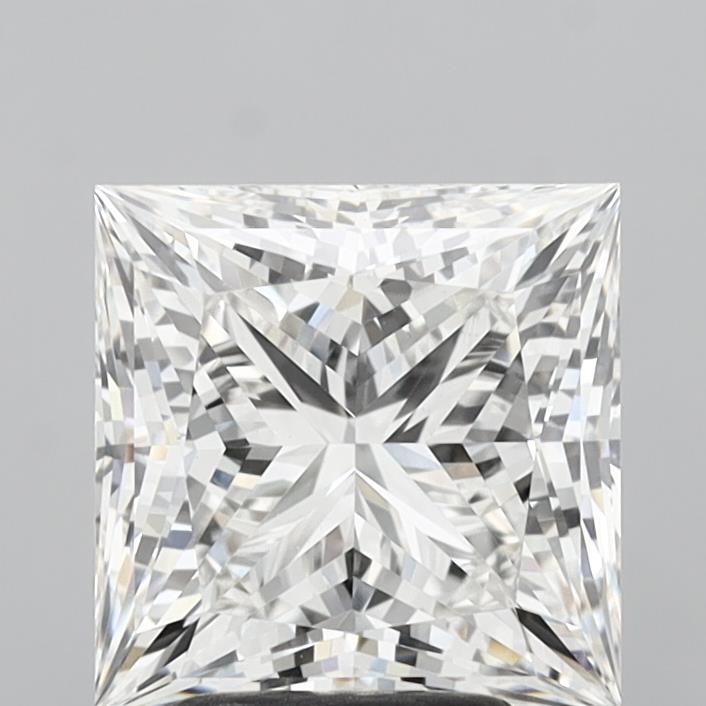 3.59ct Princess, F VVS2 — IGI