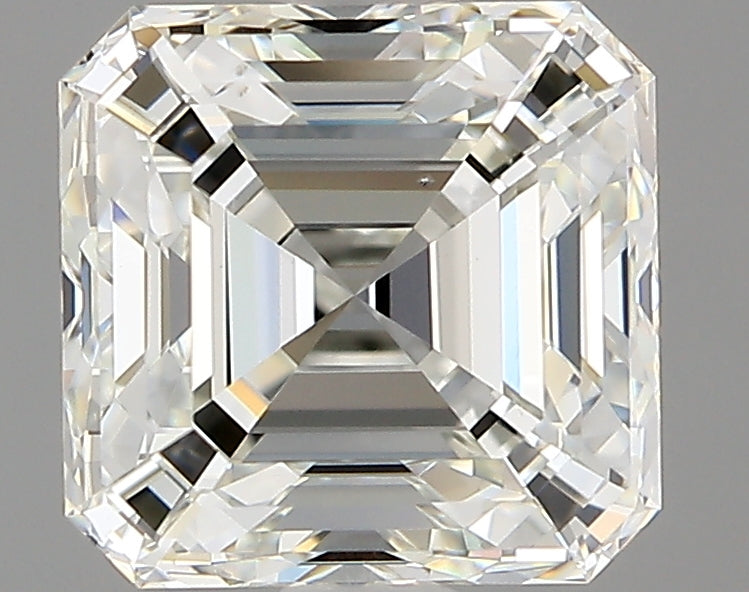 1.9ct Asscher Natural Diamond — H VS1, GIA Certified