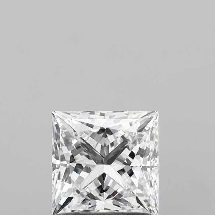 1.08ct Princess, D VVS2 — IGI