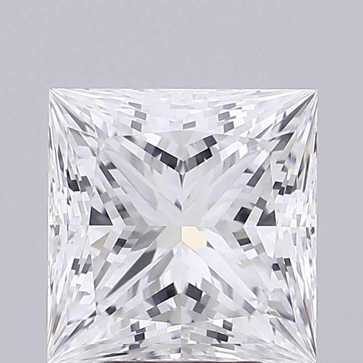 3.63ct Princess, E VS1 — GIA