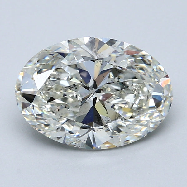 3.02ct OVAL, I SI2 — GIA
