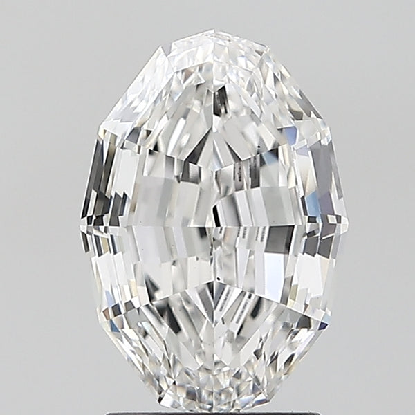 2.27ct Oval Step Lab-Grown Diamond — F VS1, IGI Certified