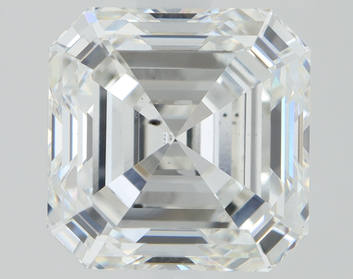 2.17ct Asscher, F SI1 — IGI