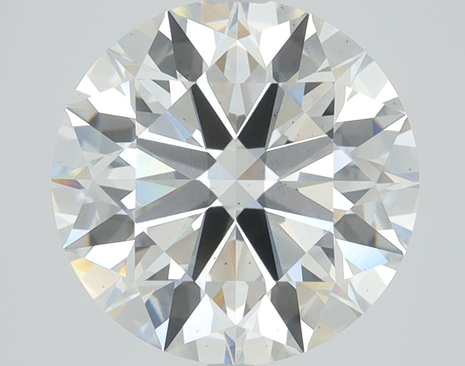 3.59ct Round, F VS2 — IGI