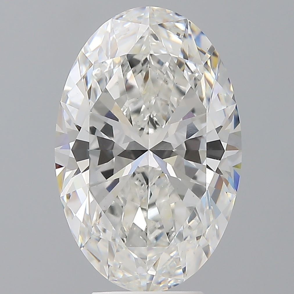 5.55ct Oval, F VS1 — IGI