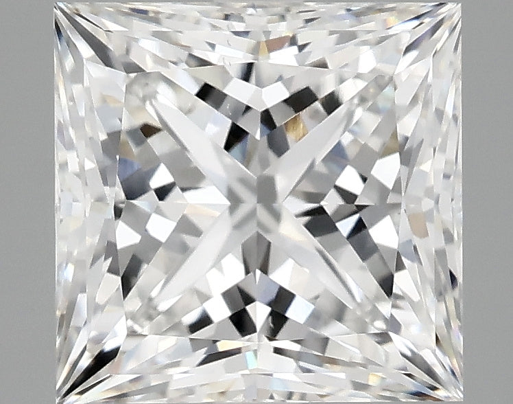 4.09ct Princess, E VS2 — IGI