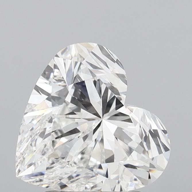 2.5ct Heart Lab-Grown Diamond — E VS1, IGI Certified