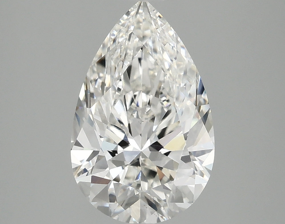 2.52ct Pear, F VVS2 — IGI