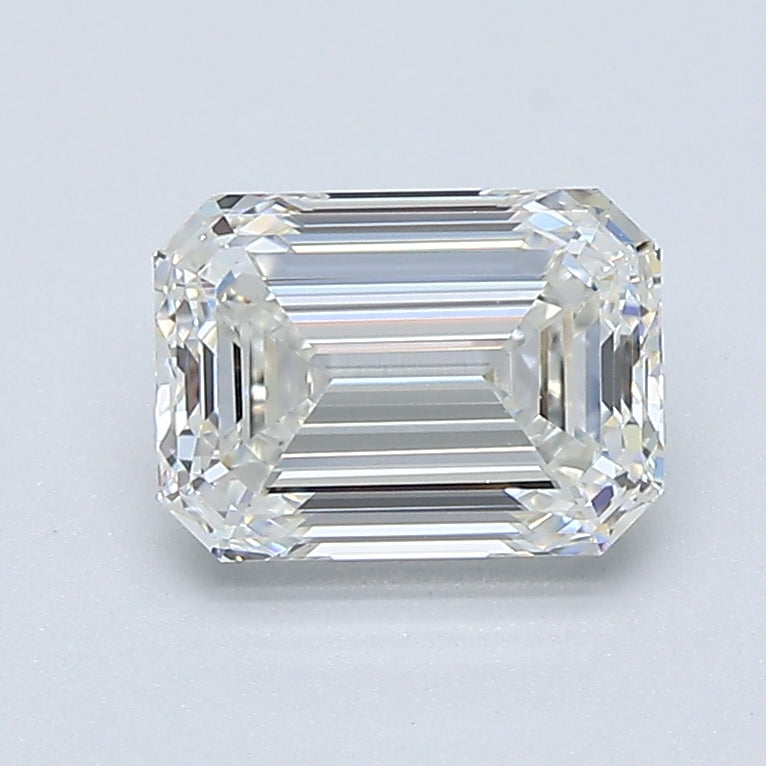 1.3ct Emerald Natural Diamond — H VVS2, GIA Certified