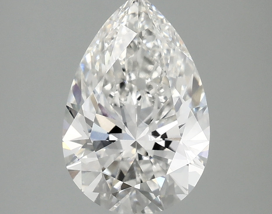 2.36ct Pear, F VVS2 — IGI