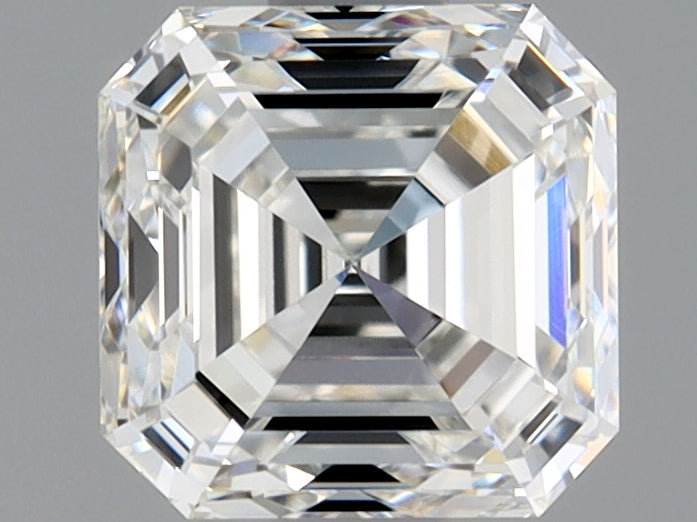 1.0ct Asscher Natural Diamond — F VVS2, GIA Certified