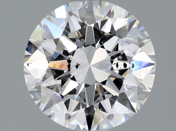 1.5ct ROUND, D SI2 — GIA