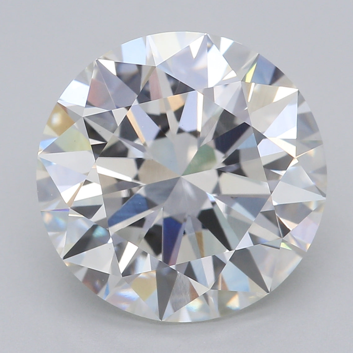 4.04ct Round, F VS1 — IGI