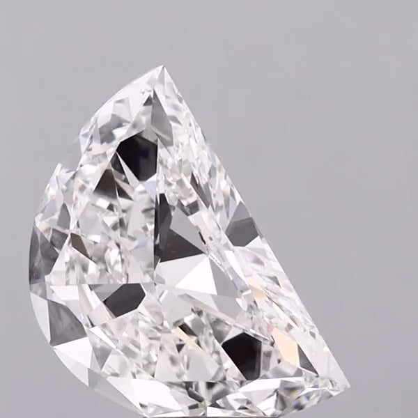 1.04ct Halfmoon, D VVS2 — IGI