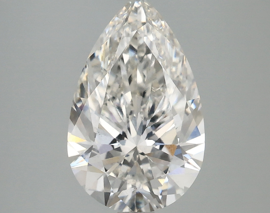 2.97ct Pear Lab-Grown Diamond — F VS2, IGI Certified