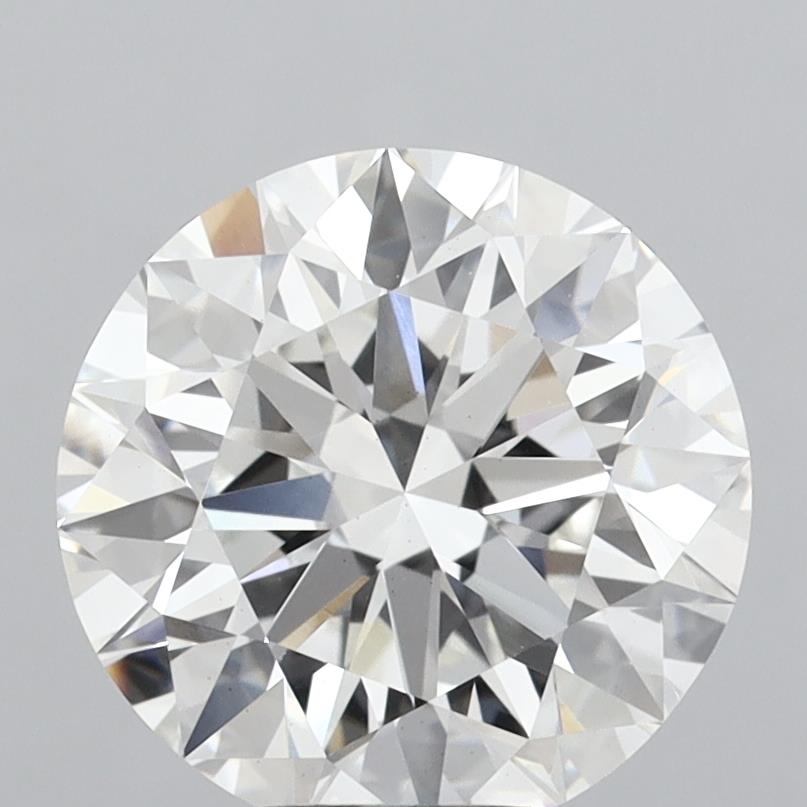 5.02ct Round, F VS1 — IGI