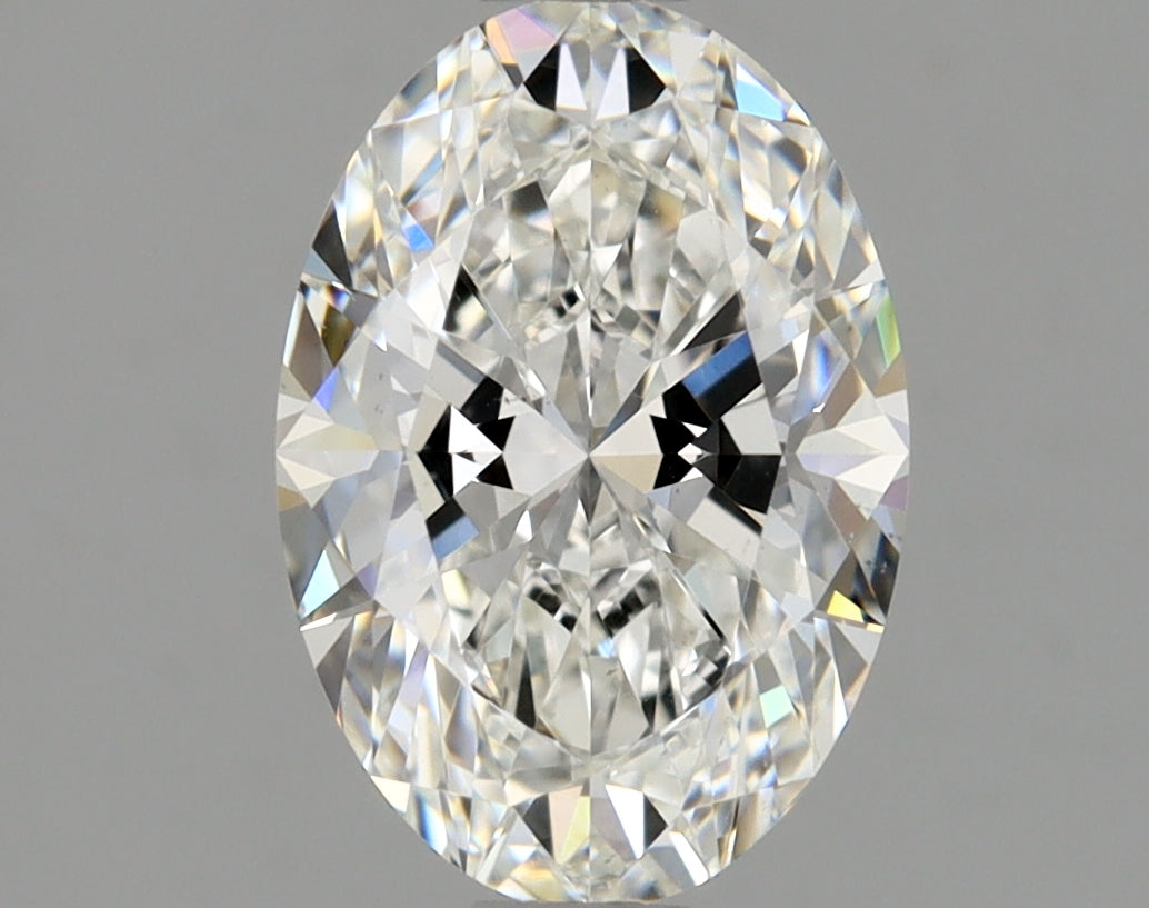 1.01ct Oval, D SI1 — GIA