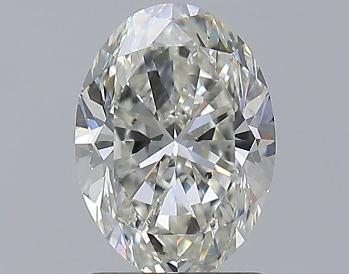 1.5ct Oval Natural Diamond — J SI2, GIA Certified