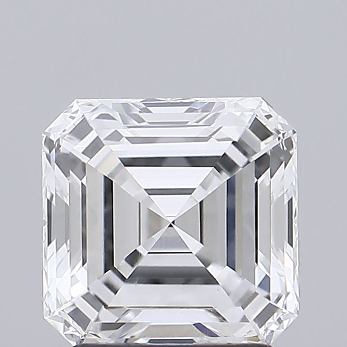 2.2ct Asscher Lab-Grown Diamond — E VVS2, IGI Certified