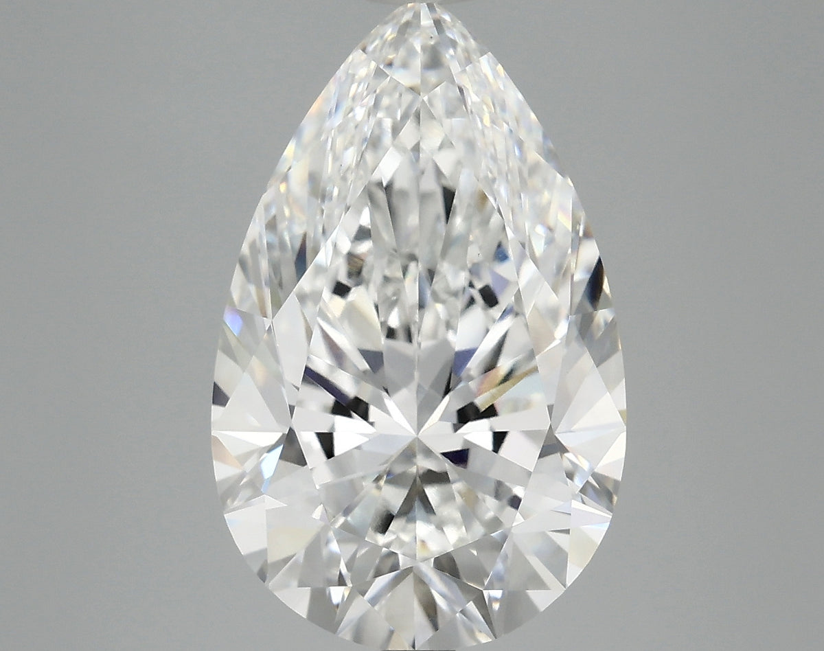 6.01ct Pear, E VVS2 — IGI