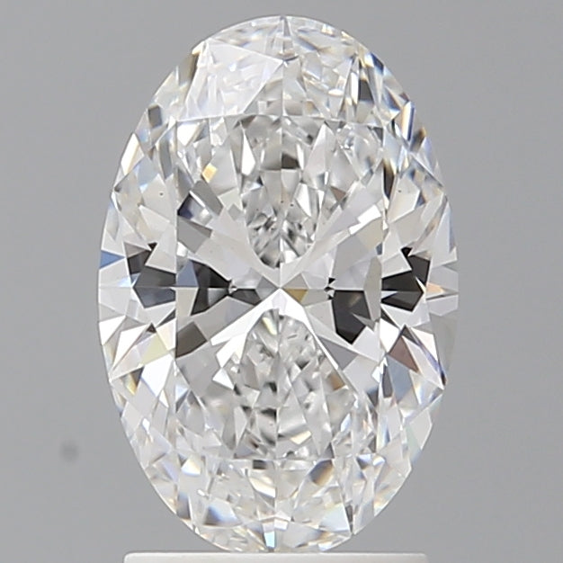 2.1ct Oval Lab-Grown Diamond — D VS1, IGI Certified