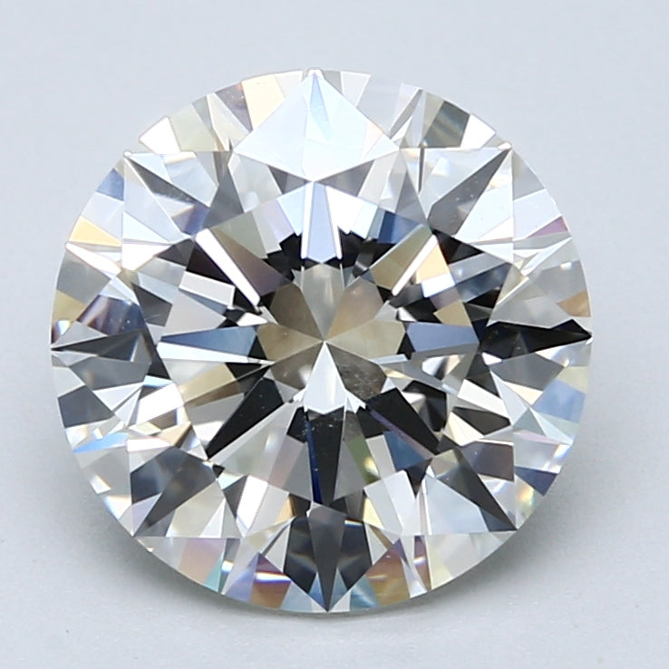 4.06ct Round, I SI1 — GIA