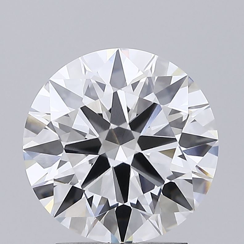 2.6ct Round, D VS2 — IGI