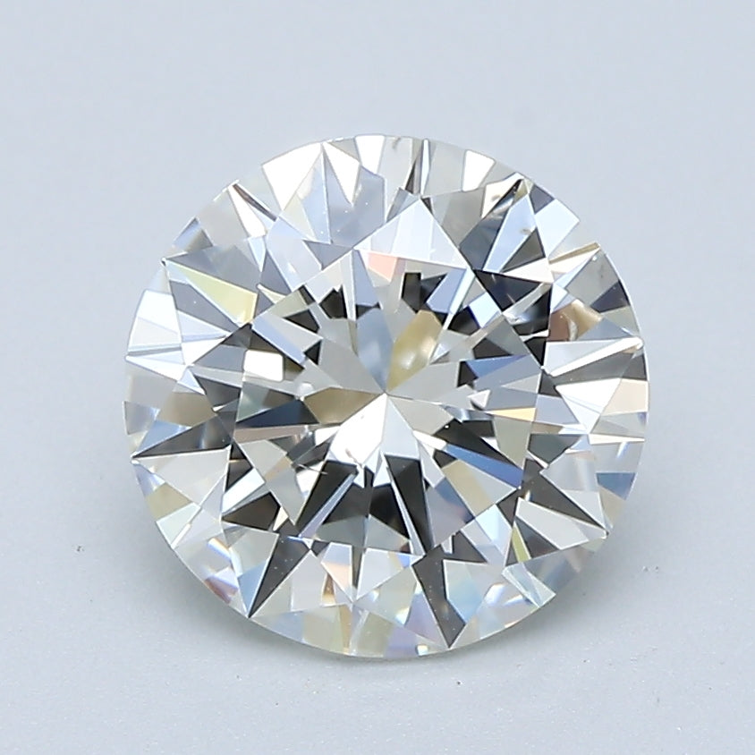 2.0ct Round, I VS2 — GIA
