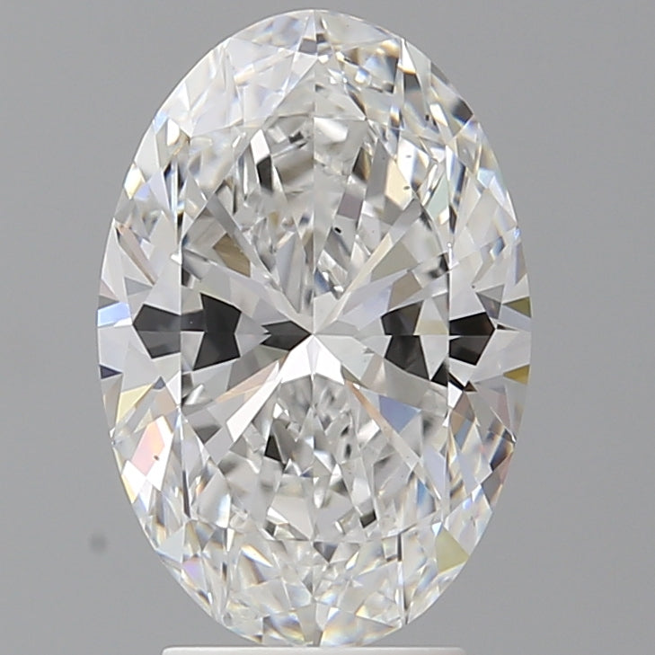 3.56ct Oval Lab-Grown Diamond — D VS2, IGI Certified