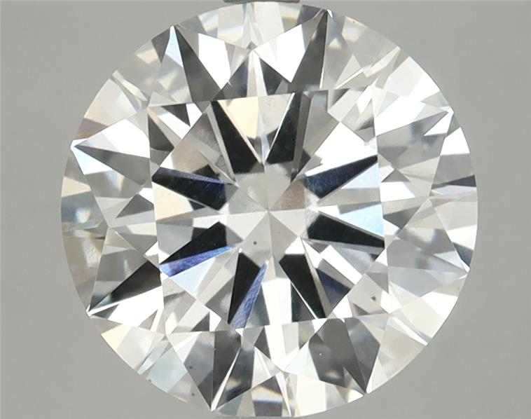 4.07ct Round, F VS2 — IGI