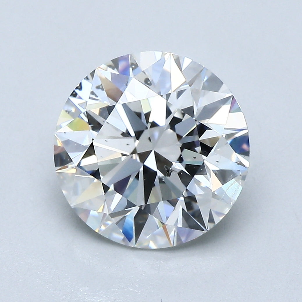 3.2ct Round, F SI2 — GIA — Laura Milman New York