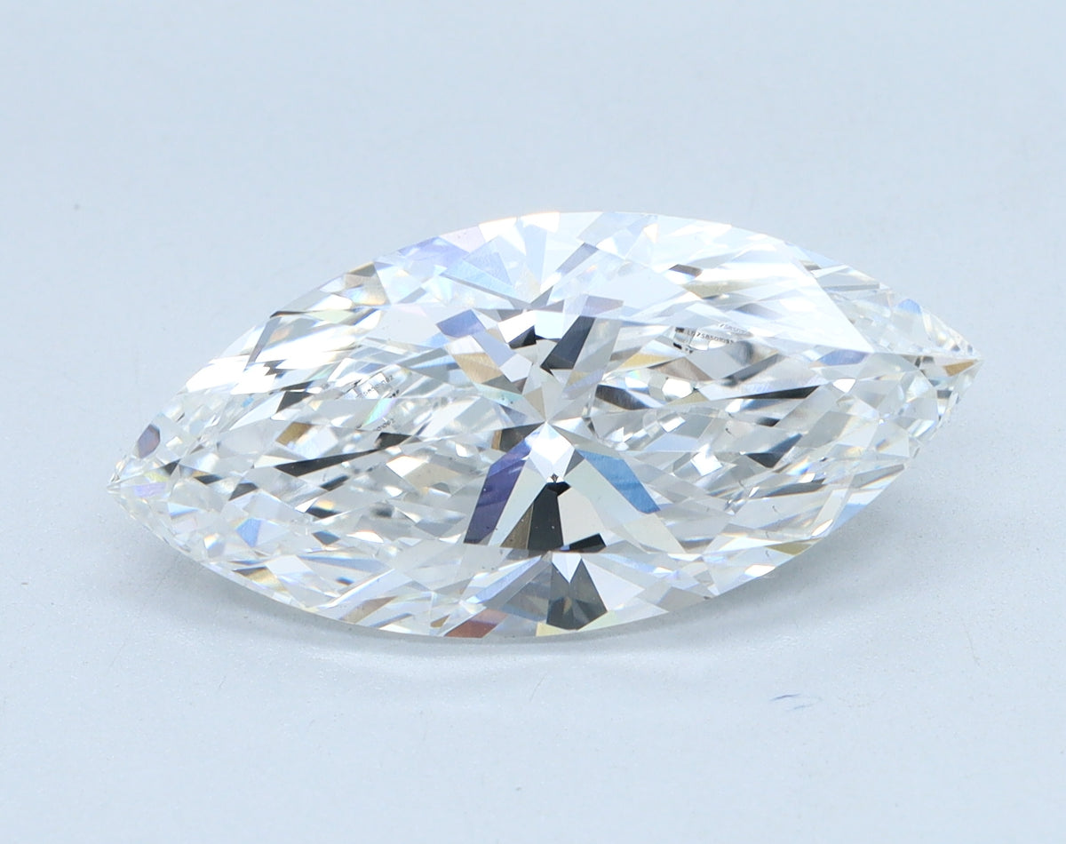 3.58ct Marquise, E VS2 — IGI