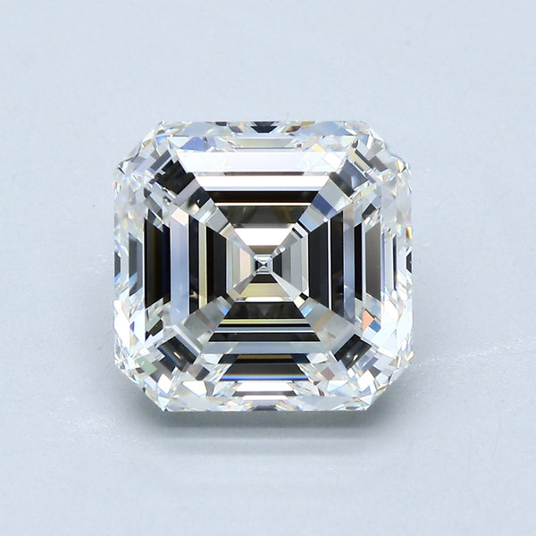 5.02ct ASSCHER, G VS2 — GIA
