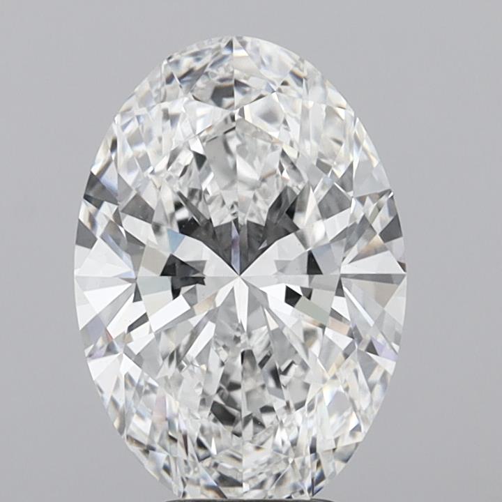 5.09ct Oval Lab-Grown Diamond — E VVS2, IGI Certified