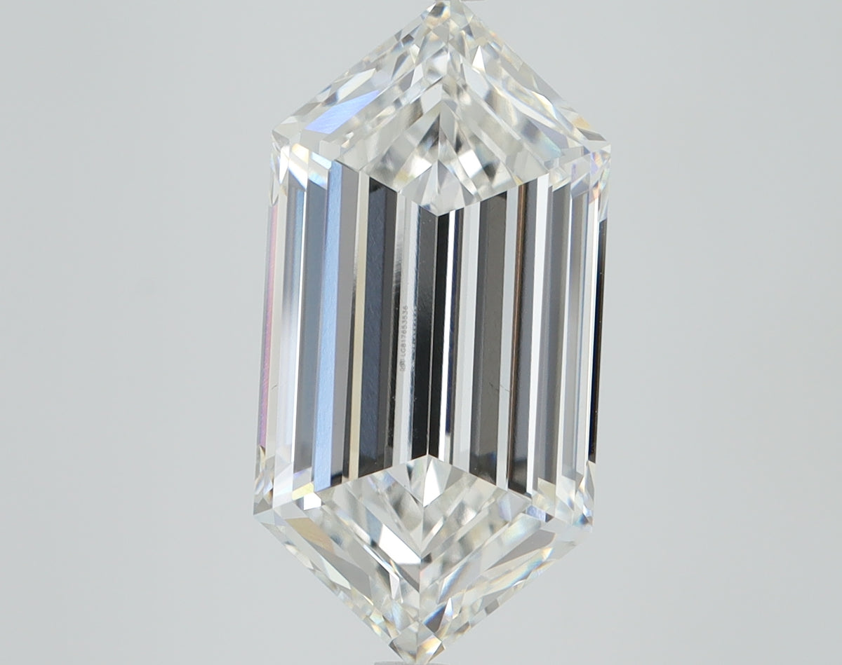 5.37ct Dutch Marquise Step, F VVS2 — IGI