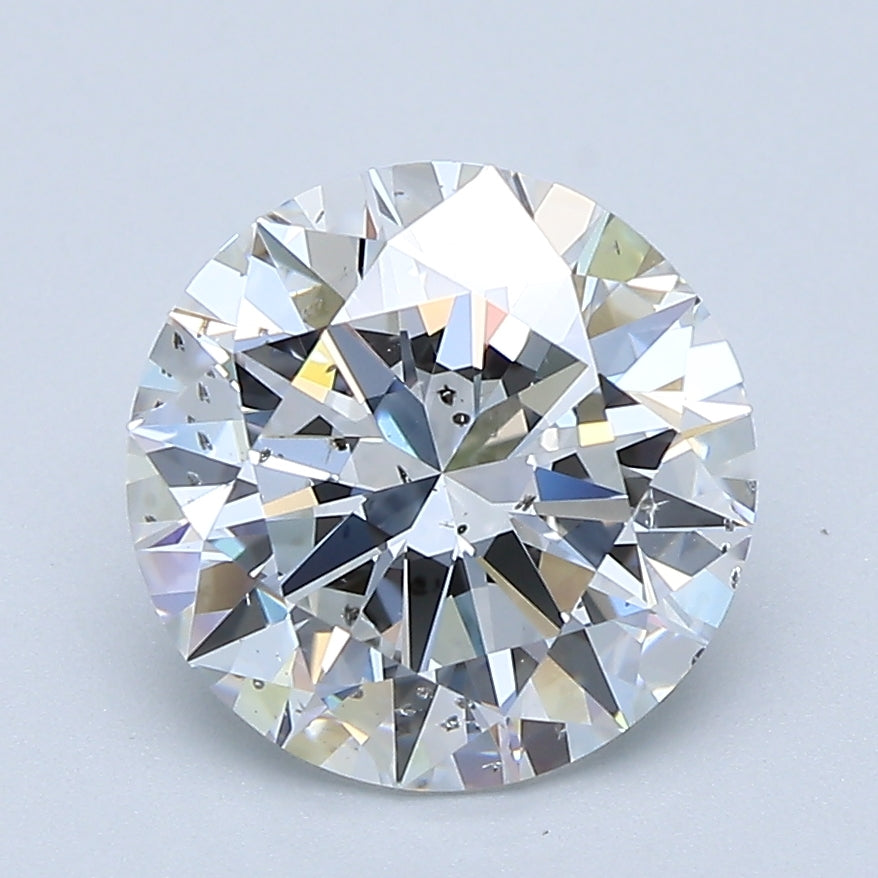 2.51ct Round Natural Diamond — E SI2, GIA Certified