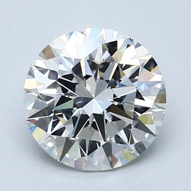 2.01ct Round, G VVS1 — GIA