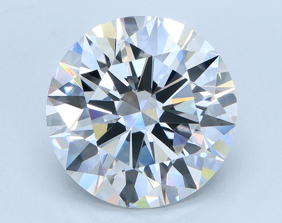 3.61ct Round, D VS2 — IGI