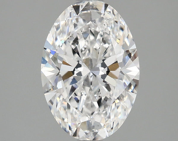 2.1ct Oval, D VS2 — IGI