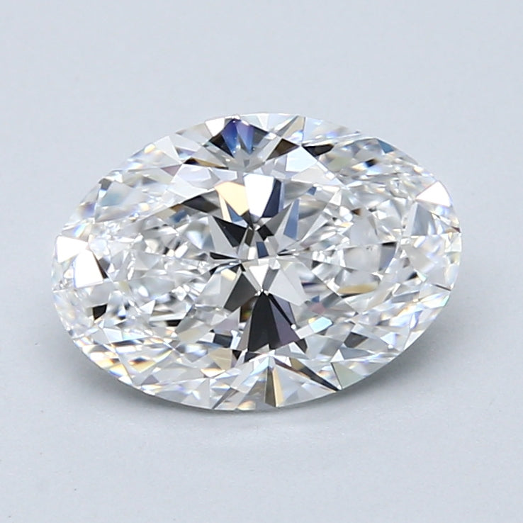 2.01ct Oval Natural Diamond — D VS1, GIA Certified
