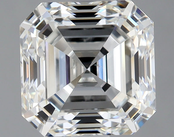 2.0ct ASSCHER, G VS2 — GIA