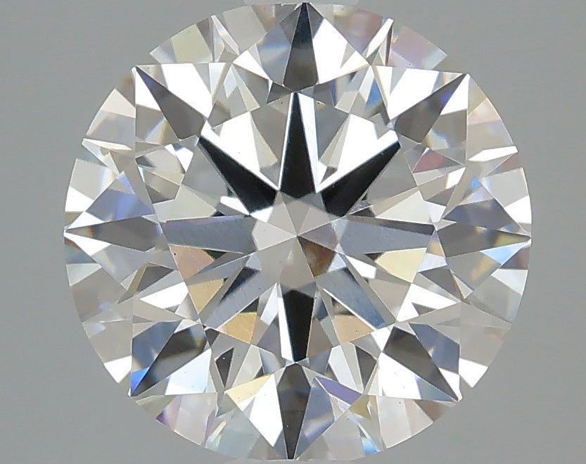 3.43ct Round, F VS2 — IGI