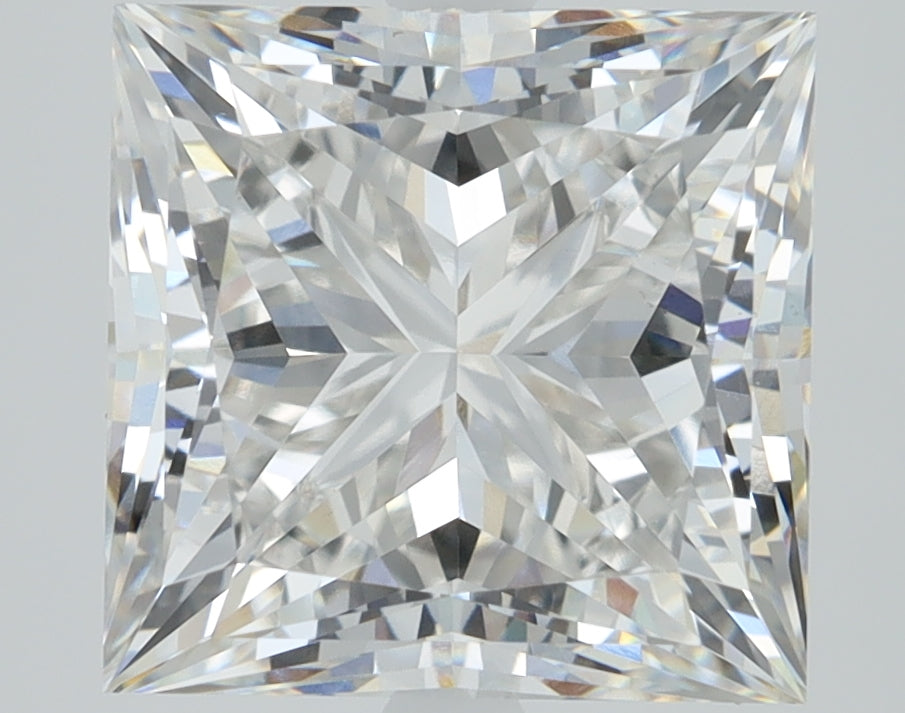 4.36ct Princess, F VS1 — IGI
