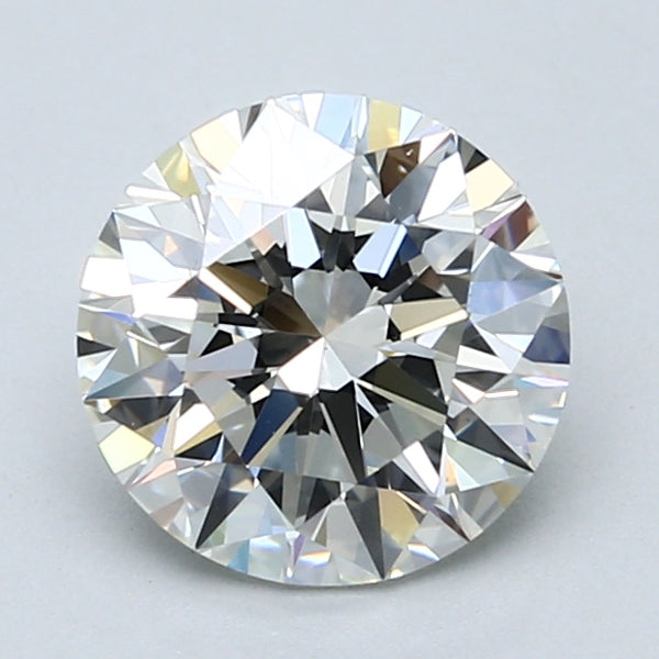 2.02ct Round, H VS2 — GIA
