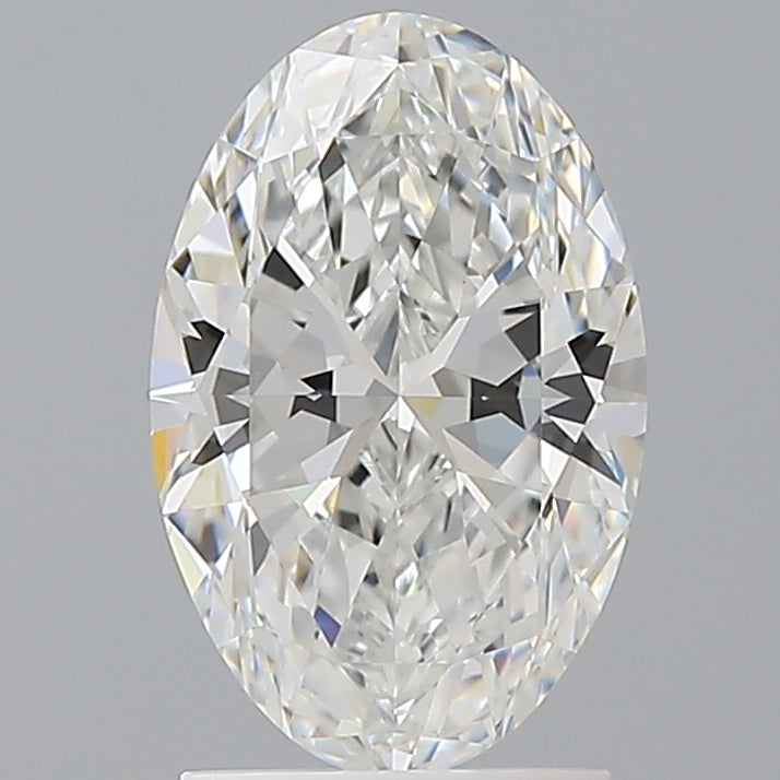 2.08ct Oval Lab-Grown Diamond — F VVS2, IGI Certified