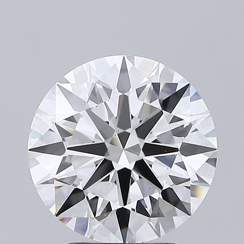3.39ct Round, F VS2 — IGI