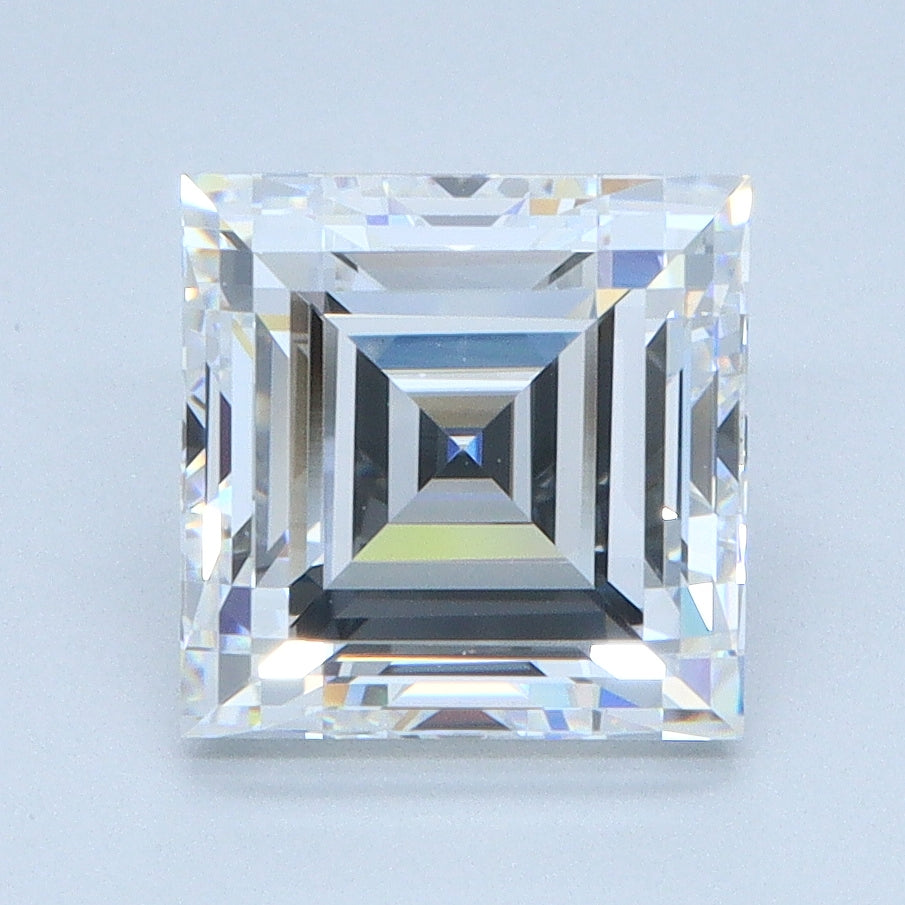 2.1ct Asscher, D VVS2 — IGI