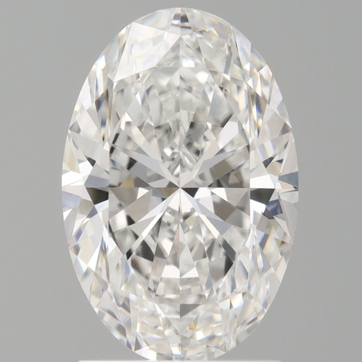 2.04ct Oval, D VVS2 — IGI