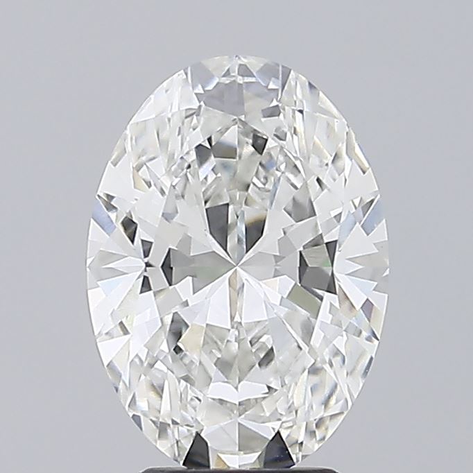 4.11ct Oval Lab-Grown Diamond — F VVS2, IGI Certified